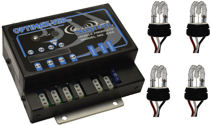 Optimax VSD™ RSK244P 75 Watt Remote Strobe Kit for Police ... 75 mercury optimax wiring diagram 